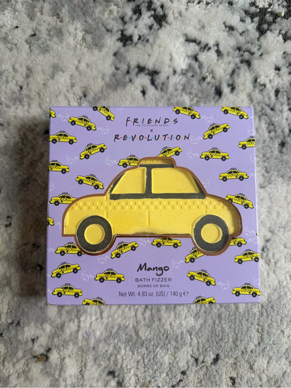 Friends x Revolution Taxi Bath Bomb